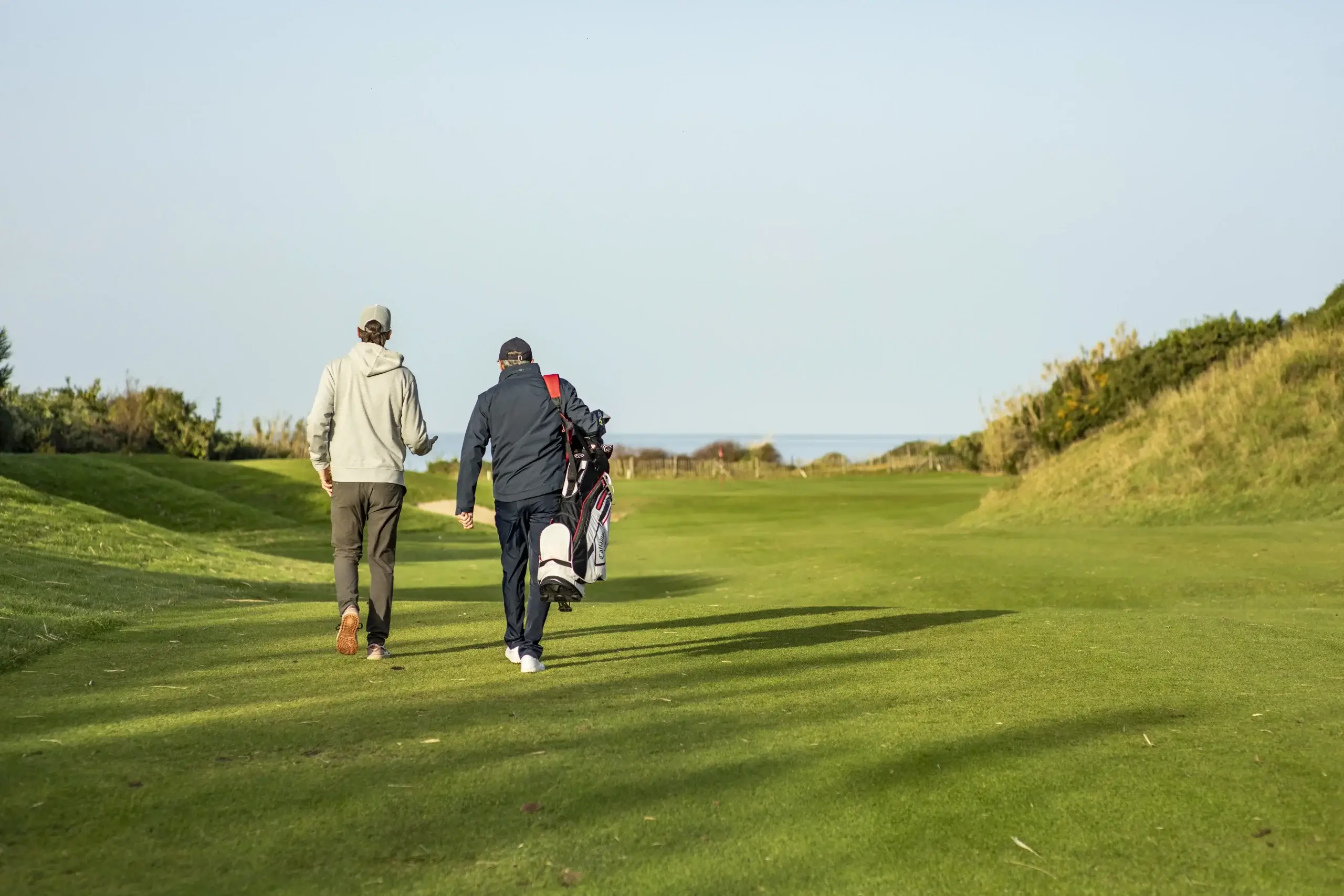 2 golfeurs golf ilbarritz
