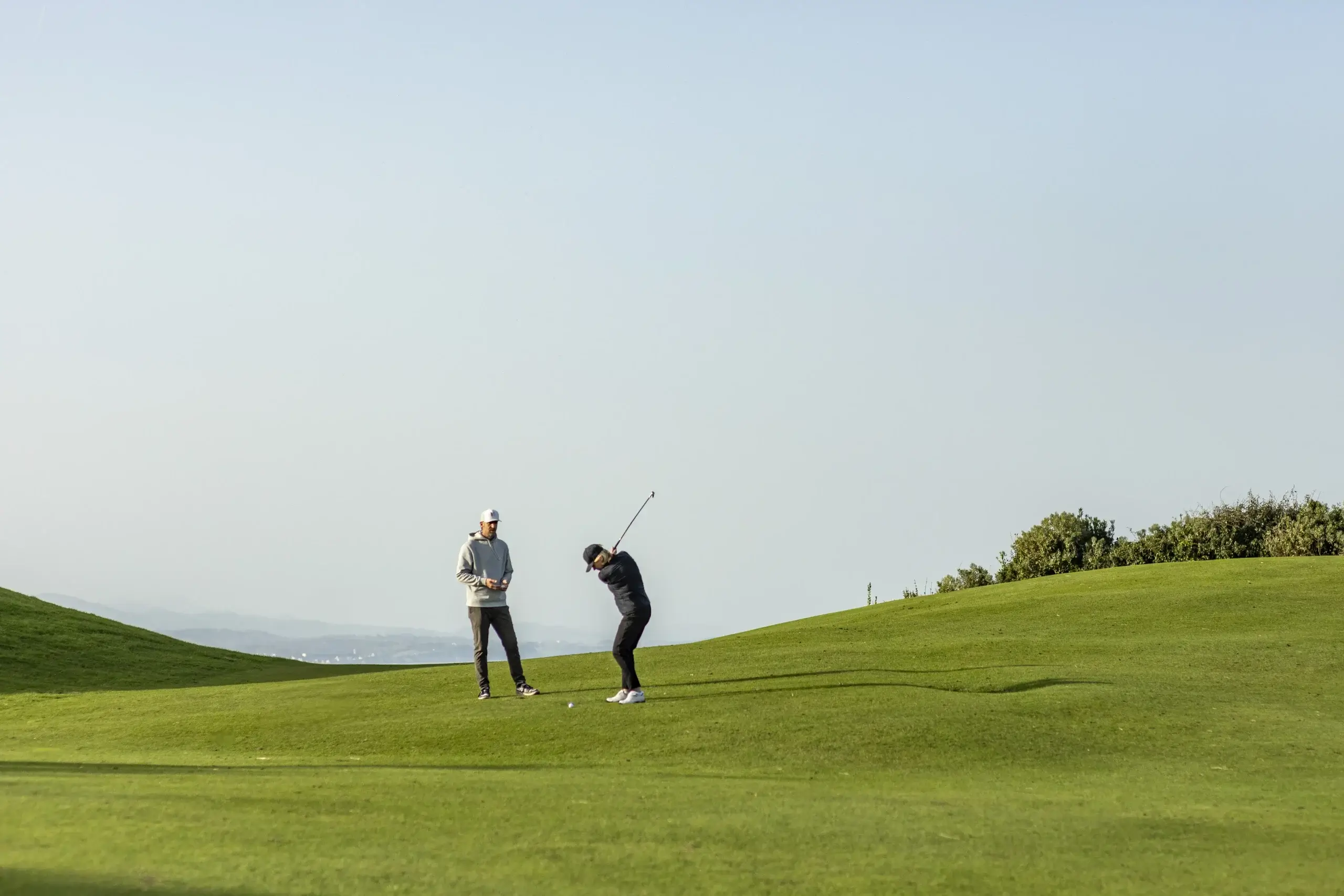 2 joueurs golf d’ilbarritz