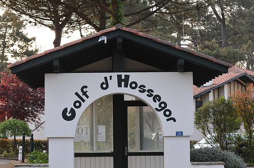 Entrée du golf d’Hossegor