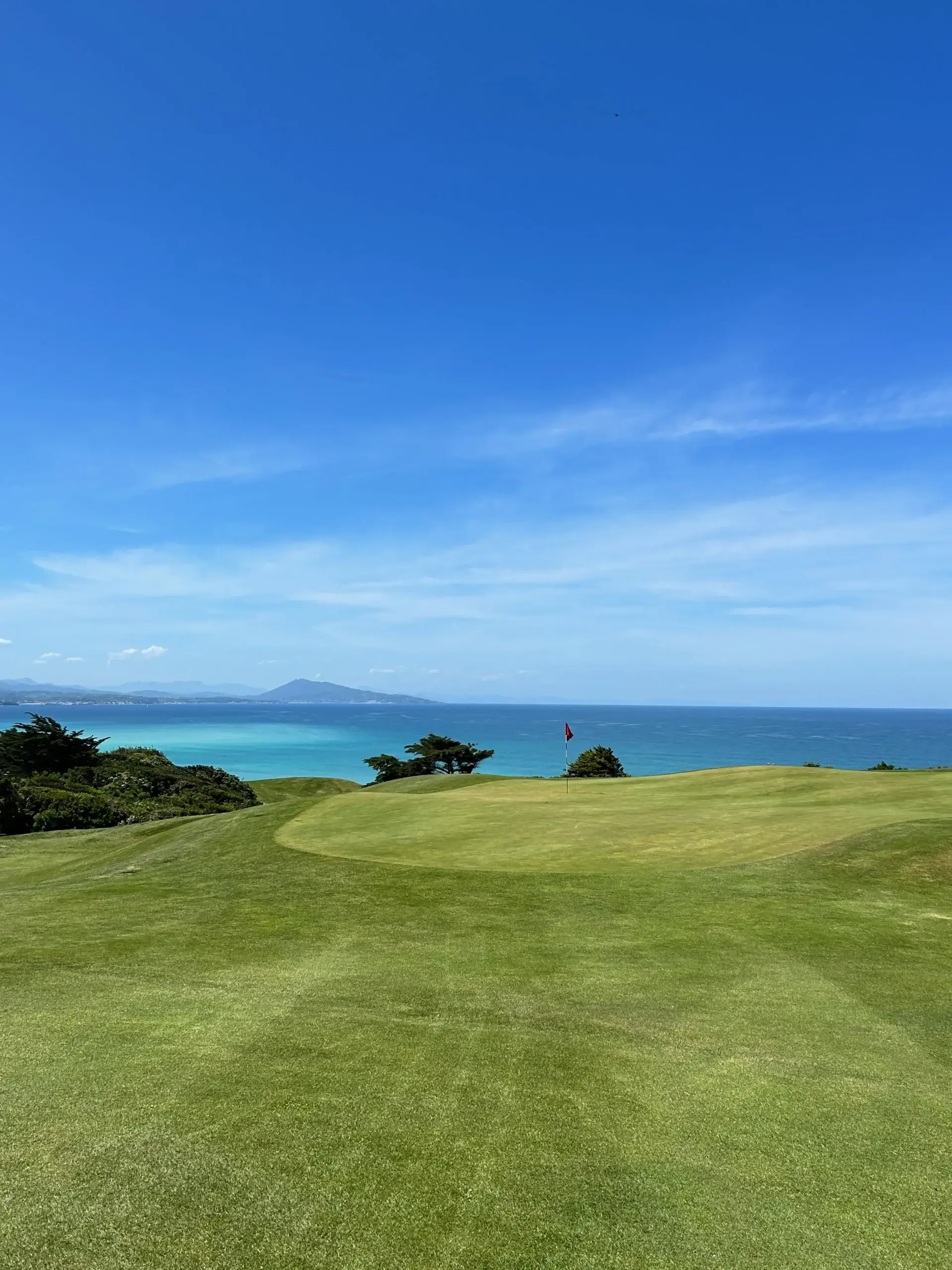 green golf ilbarritz et océan