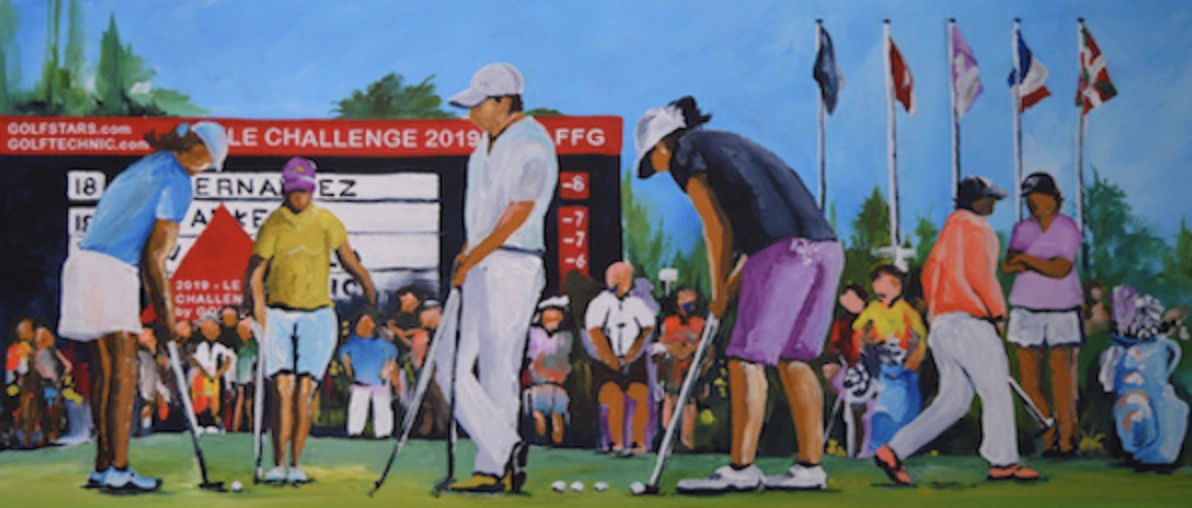 Illusutration competition golf