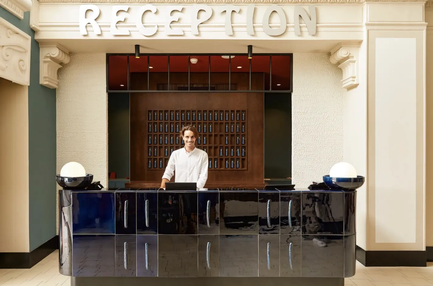 réception d’un Hôtel