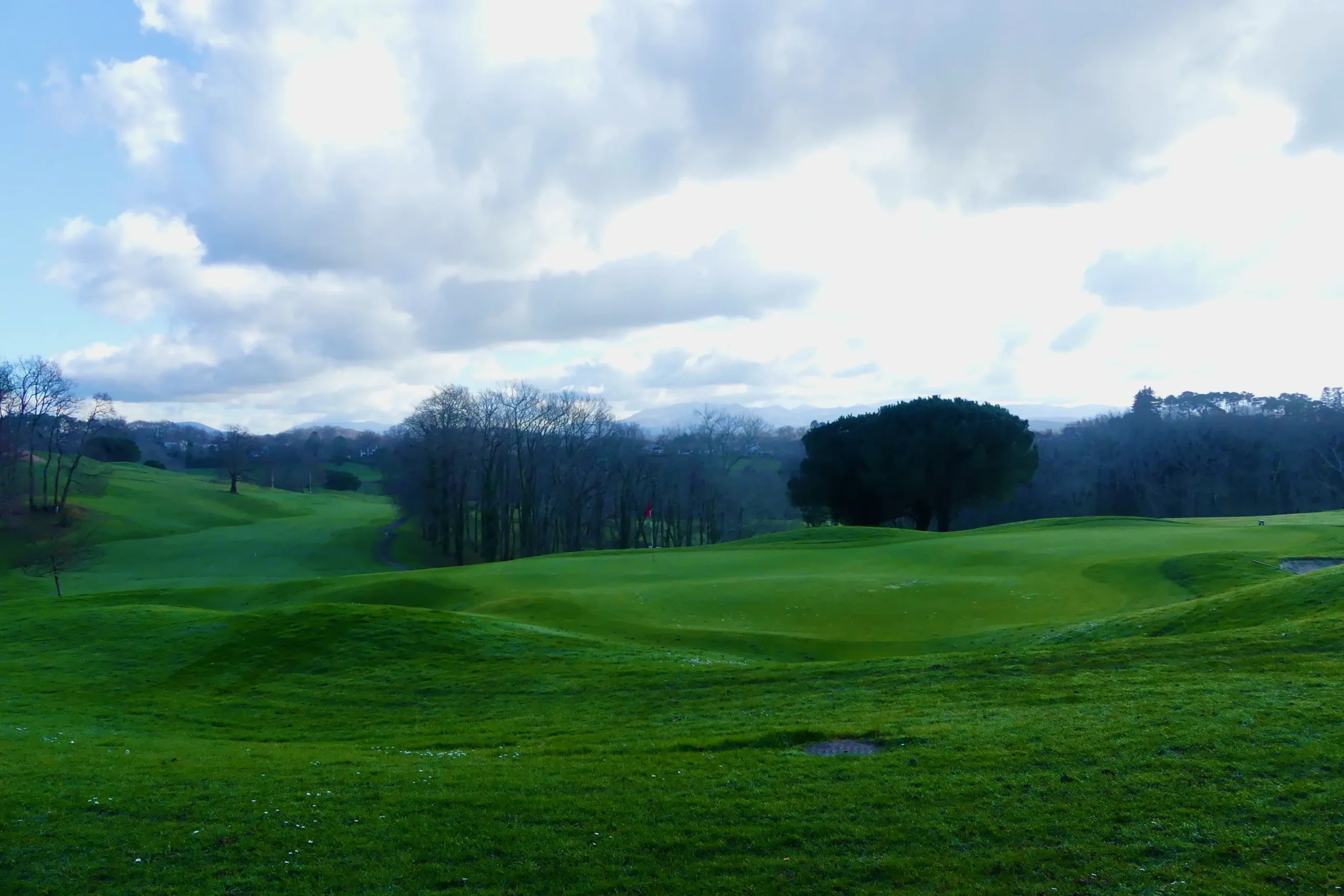 arrivée 18 golf arcangues