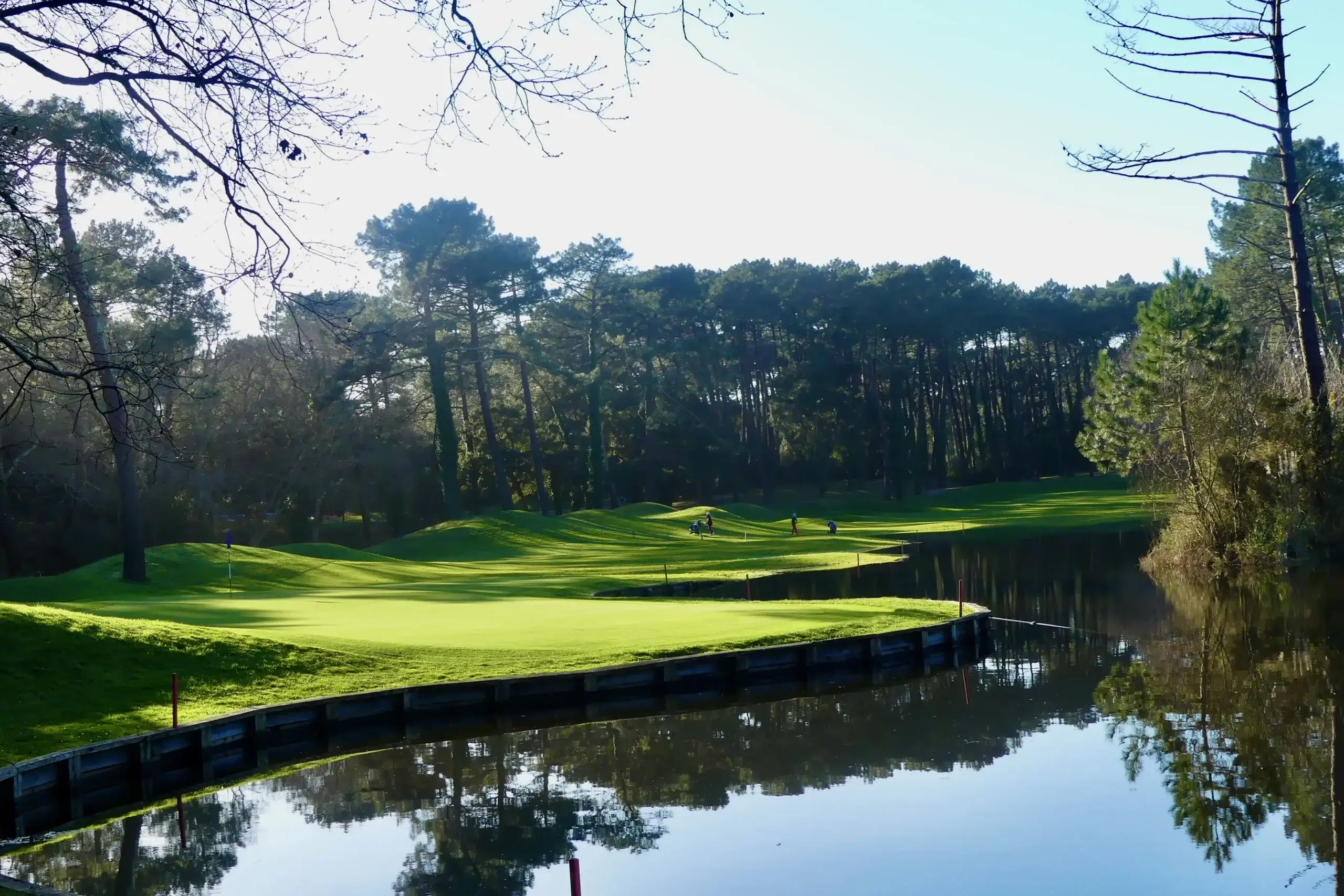 foret et lac golf de seignosse