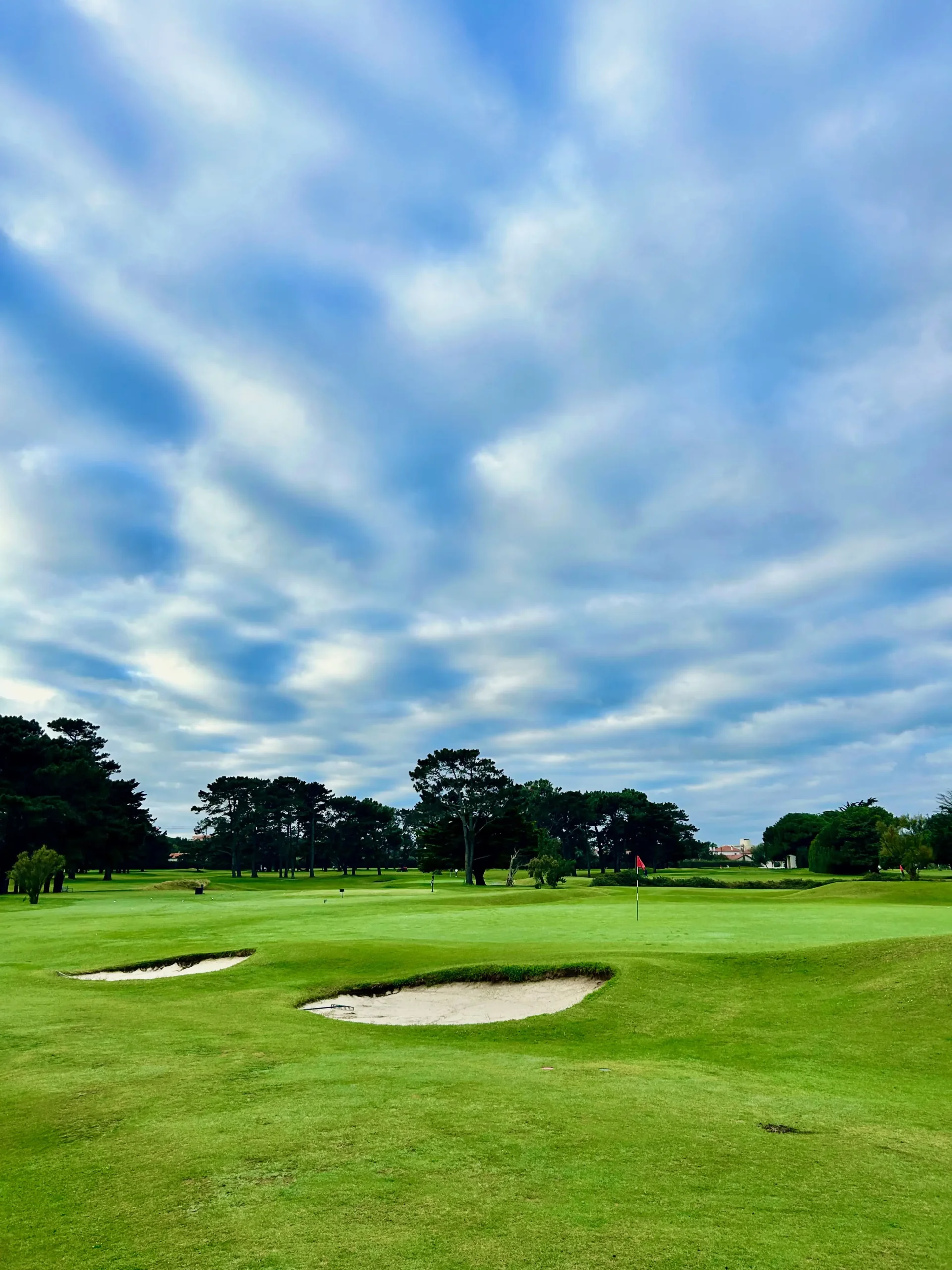 green et bunker golf de biarritz le phare