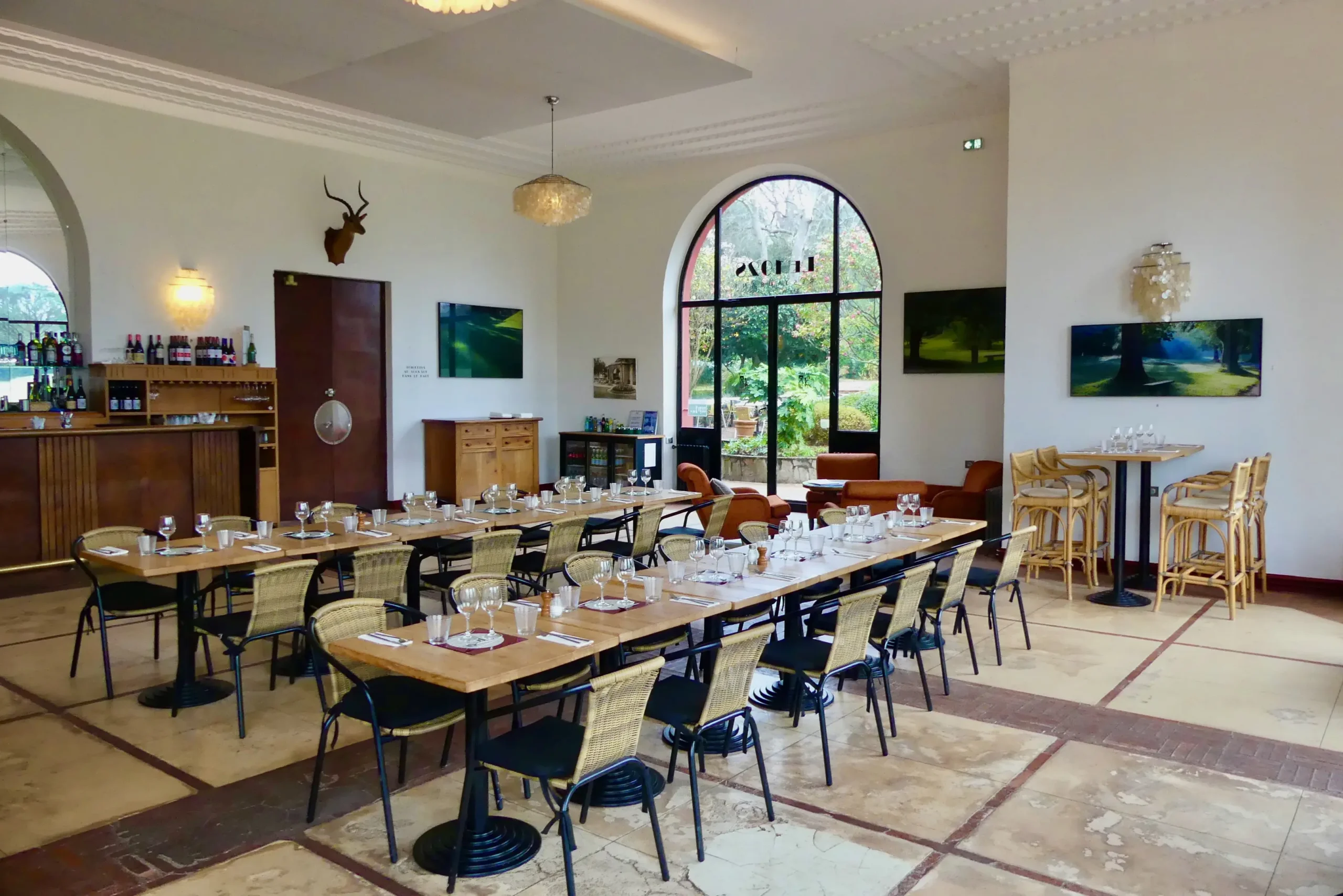 salle restaurant golf de chantaco